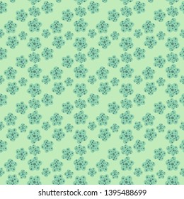 Daisy field. Simple chamomile flowers seamless pattern. Floral print with daisies flowers.Spring design for fabric, textile print, wrapping paper