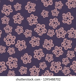 Daisy field. Simple chamomile flowers seamless pattern. Floral print with daisies flowers.Spring design for fabric, textile print, wrapping paper
