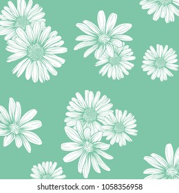 daisy flower pattern