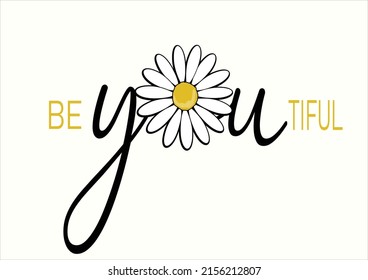 daisy flower v For fashion graphics, t shirt prints, posters etc. ector hand drawm