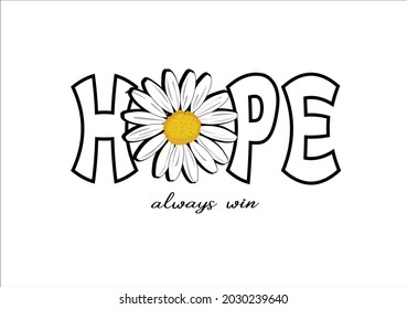 daisy flower vector art design hand drawn