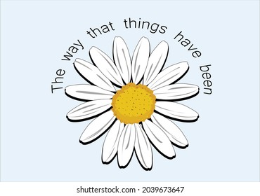 daisy flower vector art design
