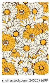 
Daisy flower vector file collection