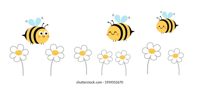 ミツバチ 花 のイラスト素材 画像 ベクター画像 Shutterstock