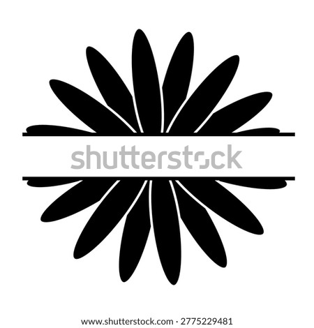 Daisy flowers icon vector. Daisy Illustration sign. Chamomile symbol. flowers logo.