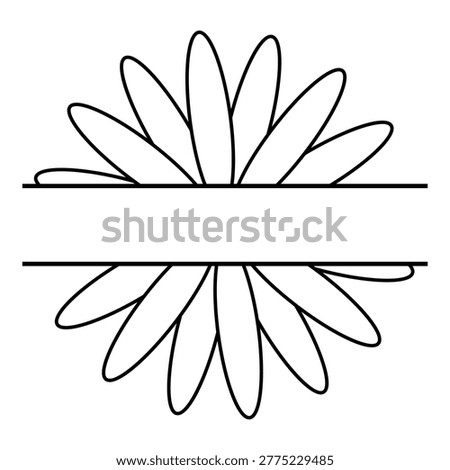 Daisy flowers icon vector. Daisy Illustration sign. Chamomile symbol. flowers logo.