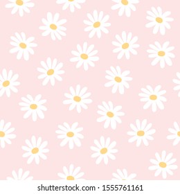 Pastel Pink Daisy Wallpaper - Go Images Club
