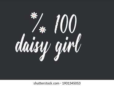 Daisy girl artwork design art