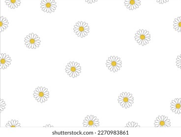 daisy hand drawn vector art hand drawn