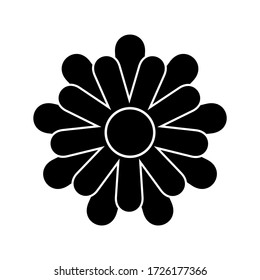 daisy icon or logo isolated sign symbol vector illustration - high quality black style vector icons
