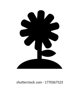 daisy icon or logo isolated sign symbol vector illustration - high quality black style vector icons
