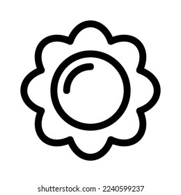 daisy icon or logo isolated sign symbol vector illustration - high quality black style vector icons
