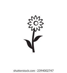 daisy icon symbol sign vector