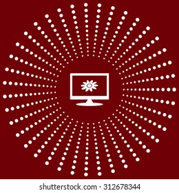 daisy icon. vector design