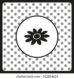 daisy. icon. vector design