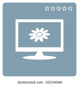 daisy. icon. vector design