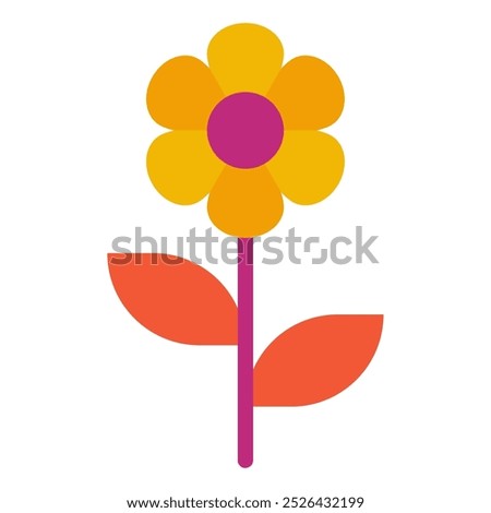 Daisy icon for web, app, infographic, etc