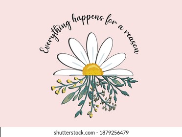 daisy lettering butterfly  for fashion graphics, t shirt prints, posters etc
stationery,mug,t shirt,phone case  fashion style trend spring summer print optimist positive inspiration motivation 