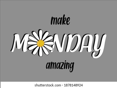 daisy lettering  for fashion graphics, t shirt prints, posters etc
stationery,mug,t shirt,phone case  fashion style trend spring summer print optimist positive inspiration motivation