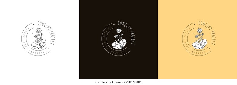 Daisy Line Logo - Template