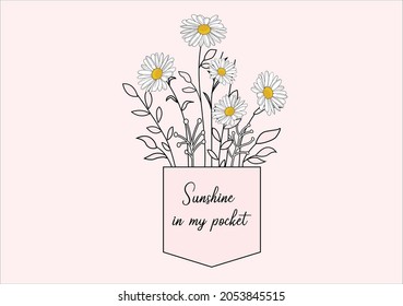 daisy in my butterflies and daisies positive quote flower design margarita 
mariposa
stationery,mug,t shirt,phone case fashion slogan  style spring summer sticker and etc Orange Monarch Butterfly