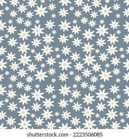 daisy pattern polka garden flower design black and white art vector tee illustration 