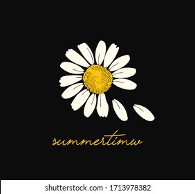 daisy slogan girl love summer