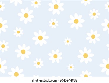 daisy vector art hand drawn design 