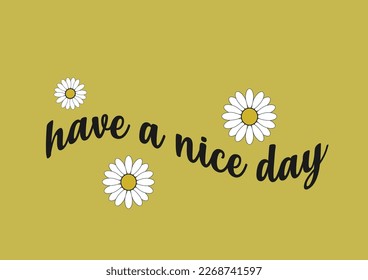 daisy vector hand drawn design 