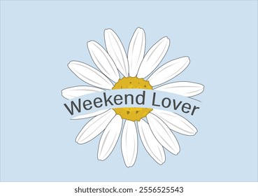 Daisy vector hand drawn design