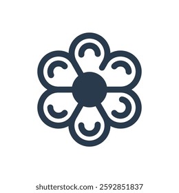 Daisy Vector Icon for Springtime