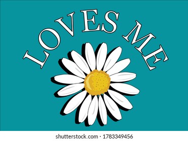 daisy vector illustration design drawn colorfull daisy flower design hand drawn daisies positive quote flower  margarita 
mariposa
stationery,mug,t shirt,phone case positive slogan