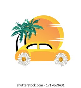 Daisy Wheel Ride İn Sunset Sky