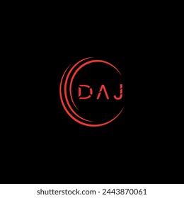 DAJ Creative logo And Icon Design