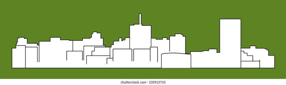 Dakar, Senegal skyline