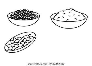 Dal Line Art Design Drawing Hand Illustration Artwork
