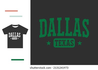 Dallas lover t shirt design