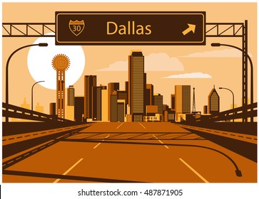 Dallas skyline