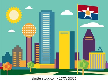 Dallas Texas skyline