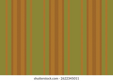 Dalm background vector texture, turkish seamless fabric vertical. Tart stripe textile lines pattern in yellow and orange colors palette.