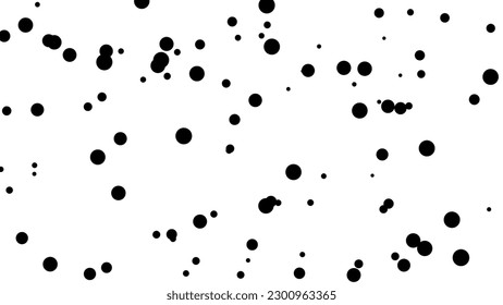 dalmatian dog black shapes pattern over white useful as a background