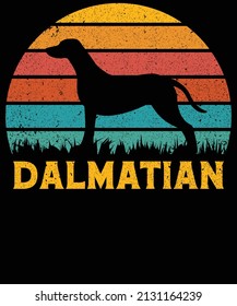 Dalmatian dog lovers t-shirts design