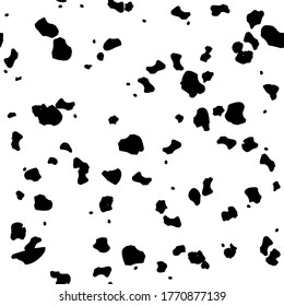 Dalmatian Dog Texture Animal Skin. Black Fluid Dog. Dirty Splat Vector Calf. Seamless Spray Pattern. White Animal Grunge. Giraffe Stain Blob. Giraffe Blotter Monochrome Ink. Seamless Cow Splatter.