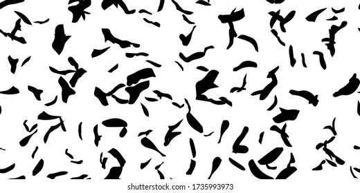 Dalmatian Mud Texture. Cheetah Texture. Seamless Fur Splatter. Monochrome Dot. White Animal Splash. Jaguar Blot. Dirty Blot. Cheetah Print Dirt. Black Dirty Ink. Animal Splat. Seamless Spray Pattern