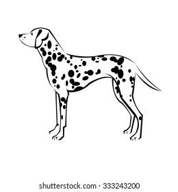 Dalmatian Dog Pattern Images, Stock Photos & Vectors | Shutterstock