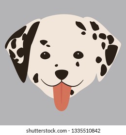 Dalmatian vector image