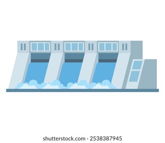 dam hydro renewable energy isolated