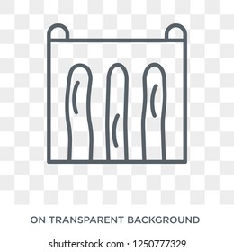 Dam icon. Dam design concept from Ecology collection. Simple element vector illustration on transparent background.