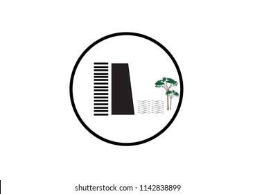Dam logo concept,Dam icon vector isolated on white background for your web and mobile app design,designs of dam illustration