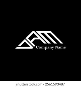 DAM logo design, DAM simple and modern logo. DAM luxurious alphabet design  